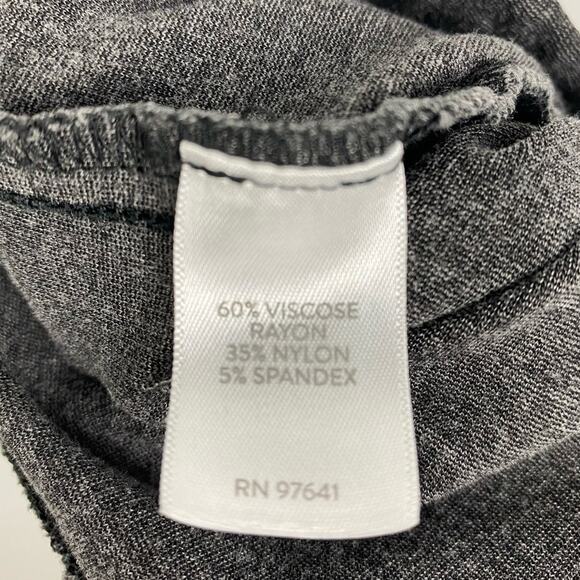 J. Jill Charcoal Grey Ponte Knit Classic Slim Straight Leg Trousers Size XS - Picture 6 of 10